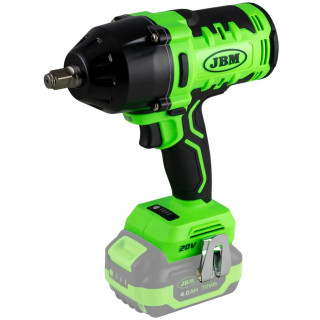 Bezkartáčový rázový utahovák, 1/2”, 20V, 1000Nm