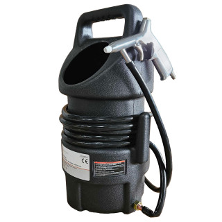 Přenosný pneumatický pískovač 23 kg – 4,5 m hadice