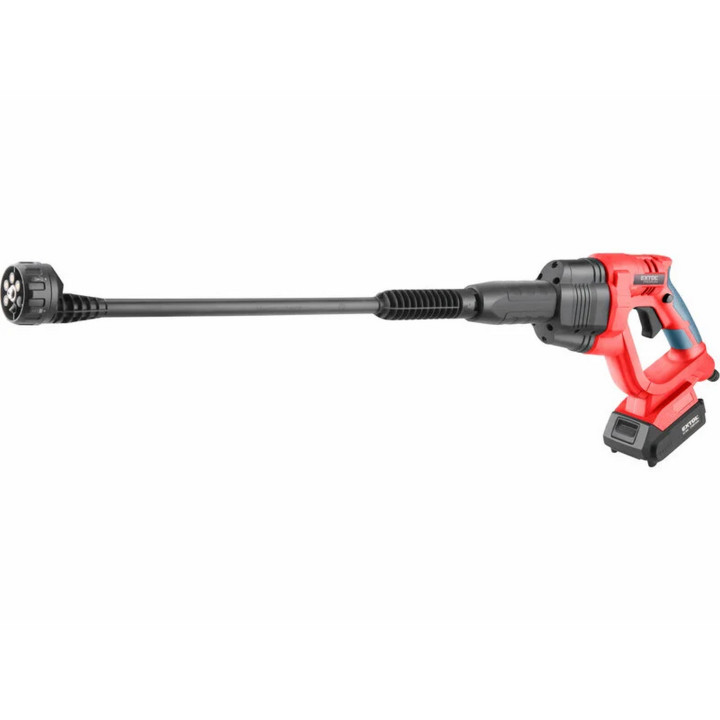 Tlakový čistič akumulátorový, 1x 2Ah Li-ion, 2.4A nabíječka, 120 l/h, 22bar