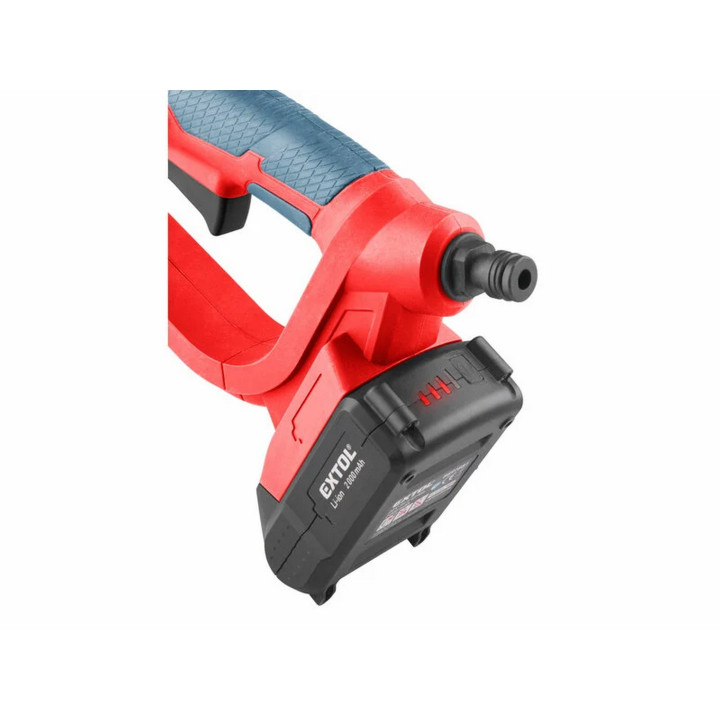 Tlakový čistič akumulátorový, 1x 2Ah Li-ion, 2.4A nabíječka, 120 l/h, 22bar
