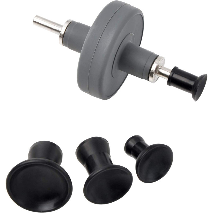 Přípravek na zabrušování ventilů, 4 přísavky 20, 30, 35, 45mm