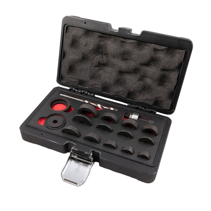 Sada přípravků pro montáž parkovacích senzorů, 17mm - 32mm