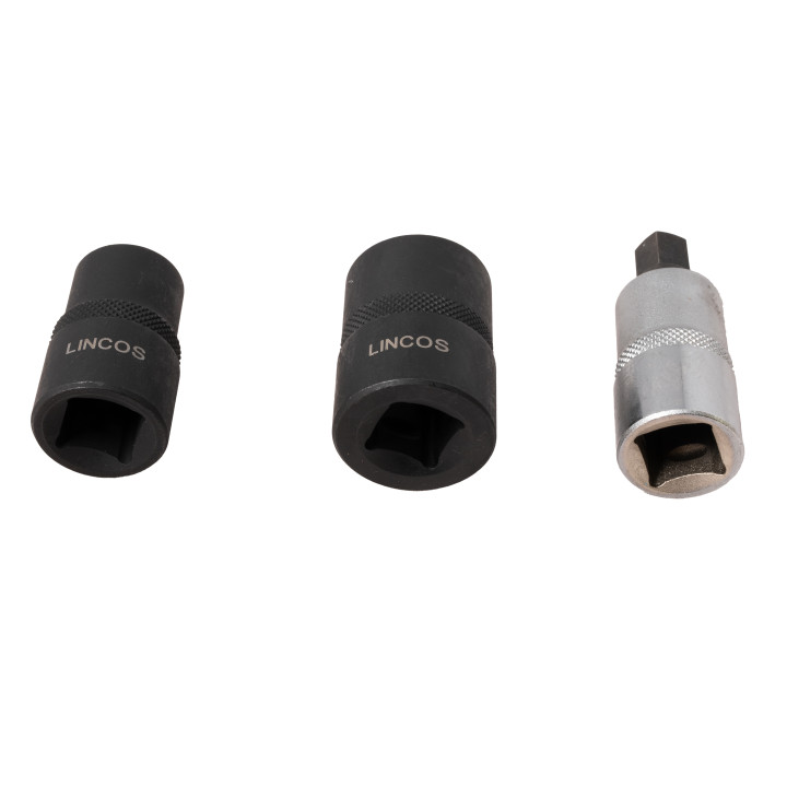 Sada pětihranných nástrčných hlavic, 1/2" 14, 19mm, bit 10mm