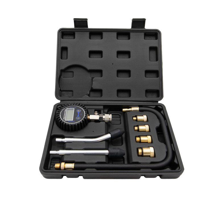 Digitální kompresiometr pro benzinové motory s LCD displejem
