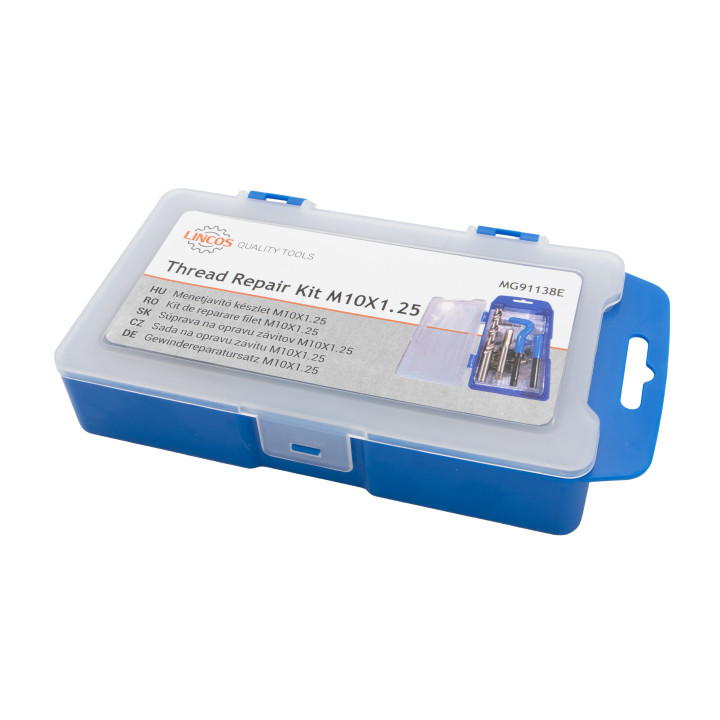 Sada na opravu závitů M10X1.25, helicoil