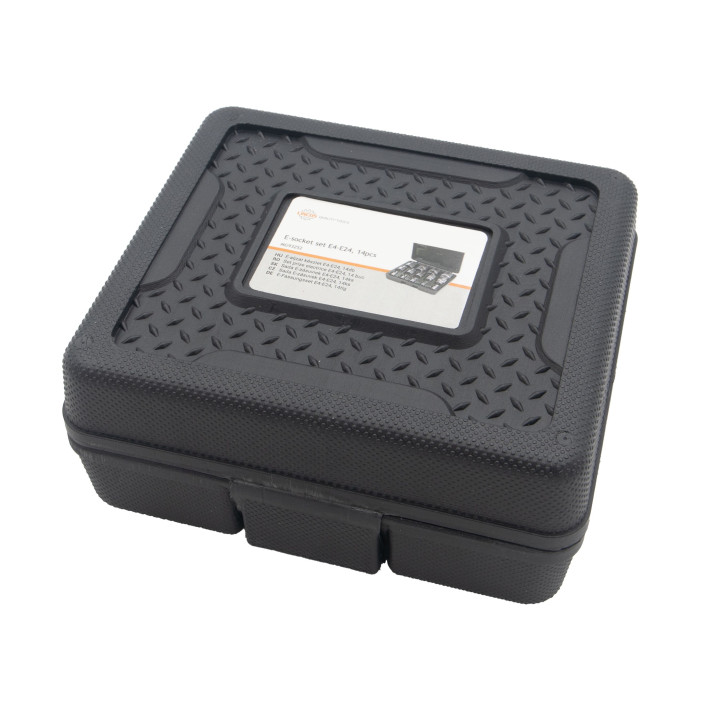 Sada nástrčných hlavic E-Torx, E4-E24, 14ks
