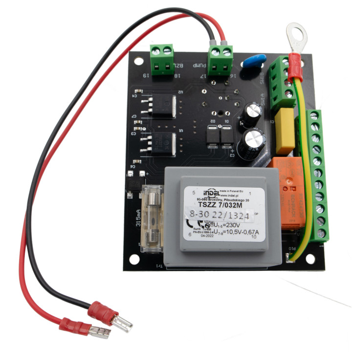 Ovládací panel pro kotle LS-105B a LS-105G, nový model