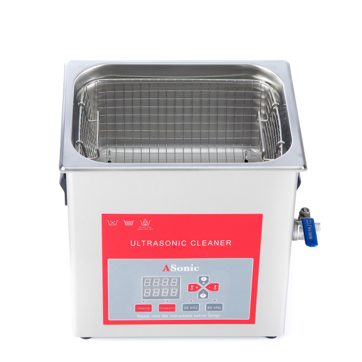 Ultrazvuková čistička 9l, 240W, 28/40kHz