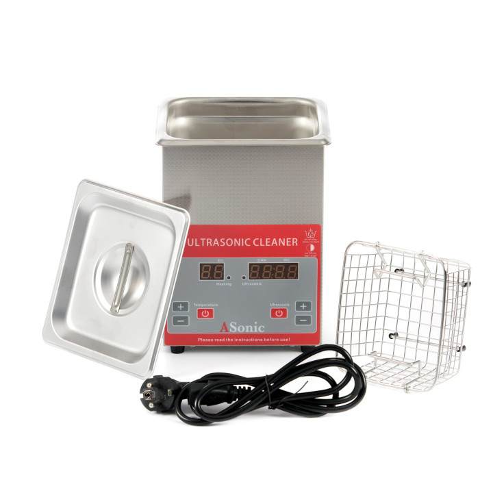 Ultrazvuková čistička 1.5l, 60W, 40kHz, 80°C
