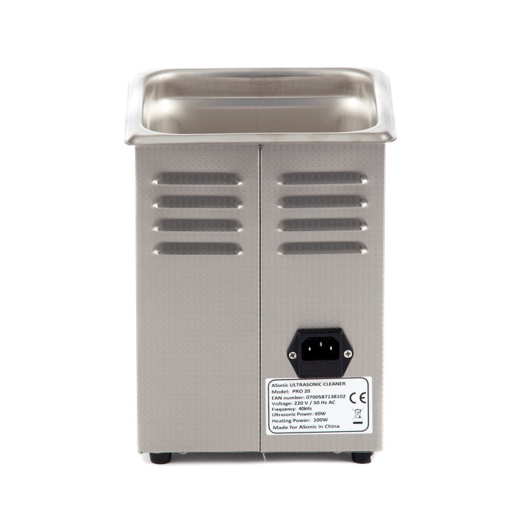 Ultrazvuková čistička 1.5l, 60W, 40kHz, 80°C