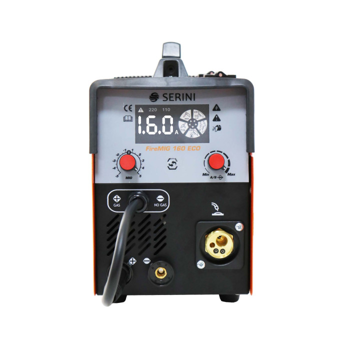 FireMIG 160 ECO IGBT invertorová svářečka MIG/MAG/MMA/Flux Cored/Lift TIG, 1ph
