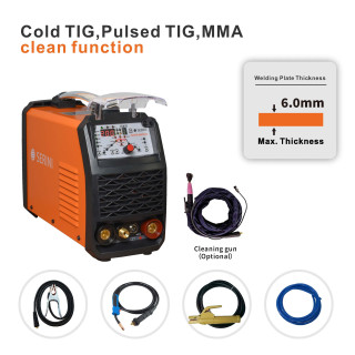 Svařovací stroj FireTIG 200 PLUS IGBT TIG/Cold TIG/MMA, 1ph-220V