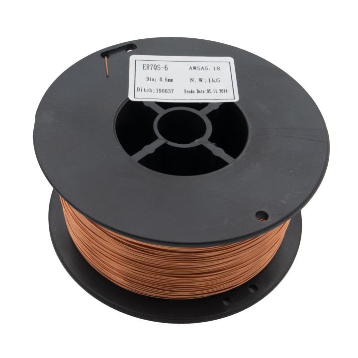 ER70S-6 MIG plný svařovací drát φ0,6mm / 1kg / průměr cívky: 100mm