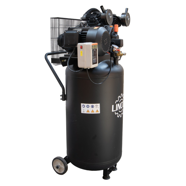 Průmyslový vzduchový kompresor, 200l, 4kW/400V, 10bar, vertikální