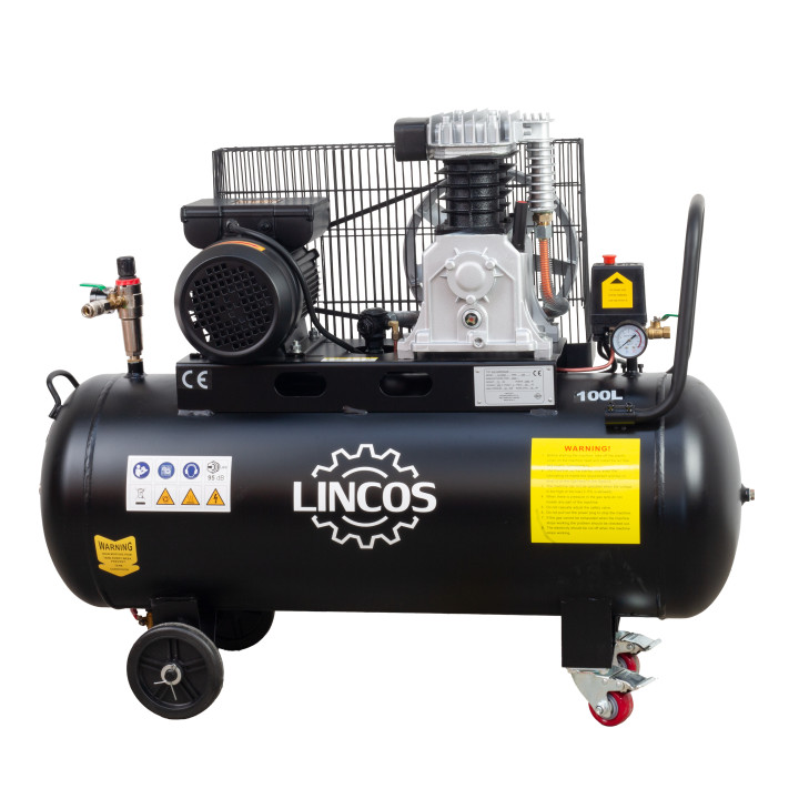 Průmyslový kompresor, 100L, 2.2kW/230V, 10bar