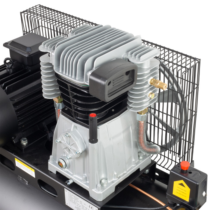 Průmyslový kompresor 200l, 3kW/400V, 10bar