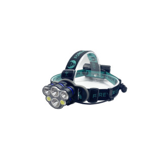 LED čelovka Ultra T6 2x10W + XP-E 2x3W, 500lm, 2x1200mAh Li-Ion