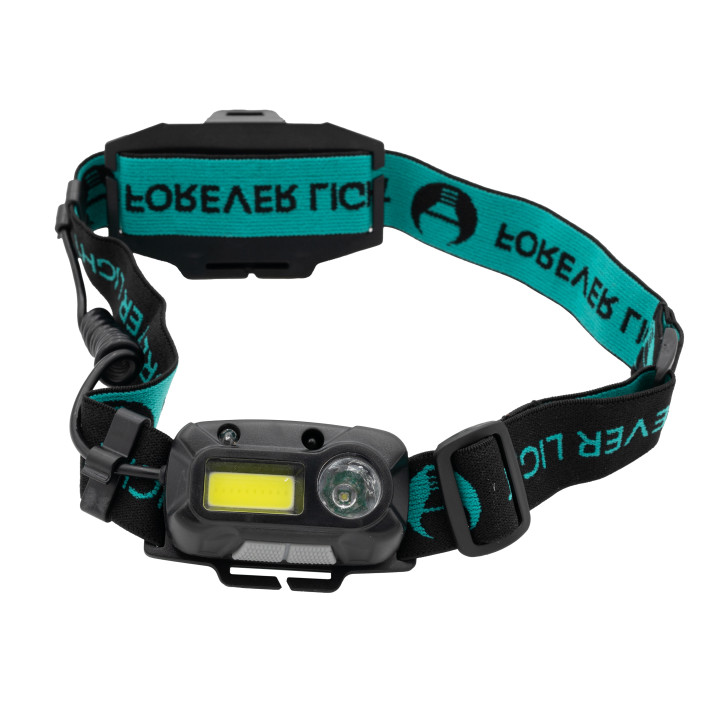 LED čelovka Sporty XP-E 3W + COB 3W, 160lm, 1200mAh Li-Ion