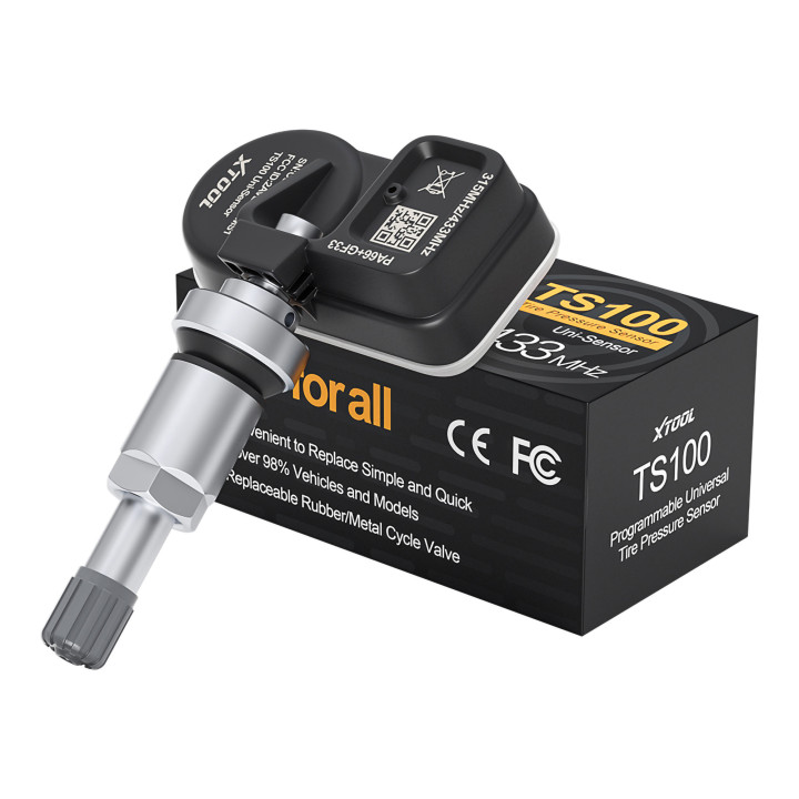 1ks ventilu TPMS s kovovým dříkem