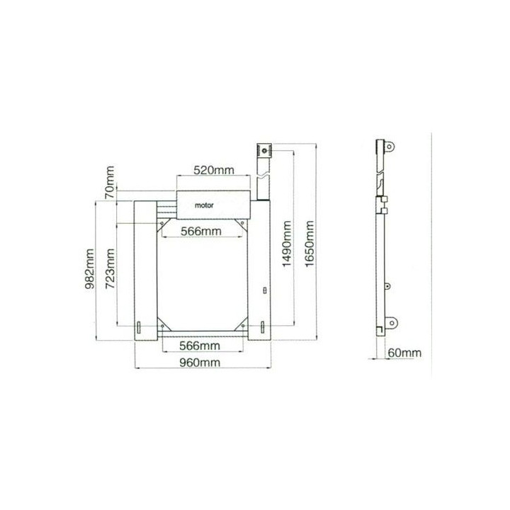 Elektrohydraulická mobilní zouvačka 13"-26"