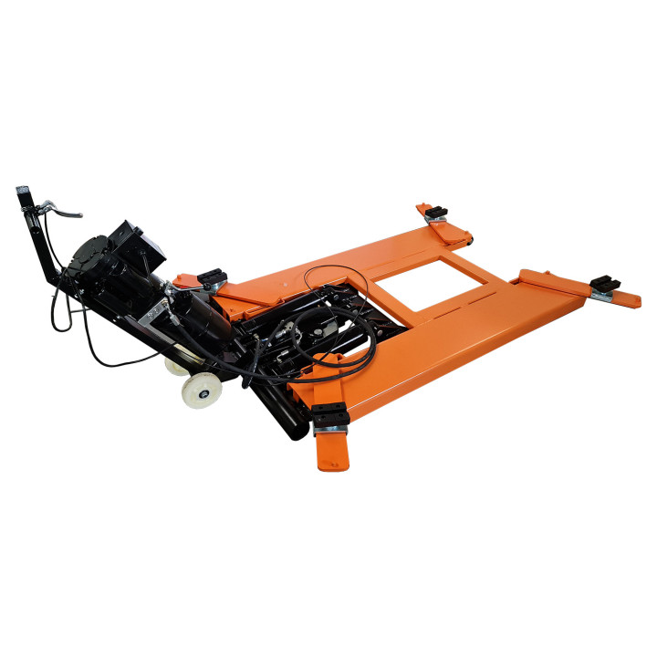Mobilní nůžkový zvedák, pneuservisní zvedák, 3t, hydraulický, 230V