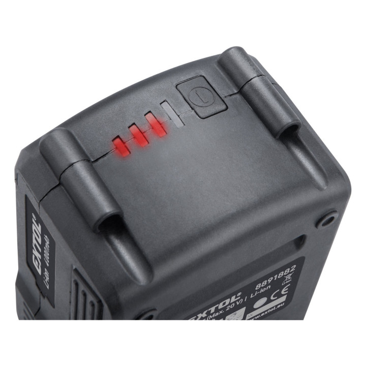Akumulátor 20V / 4Ah, Li-ion, pro aku nářadí EXTOL Share20V