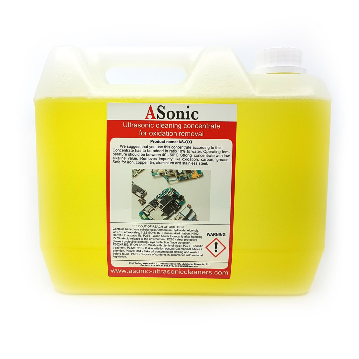 Ultrazvukový čistící koncentrát pro odstranění oxidace 25l