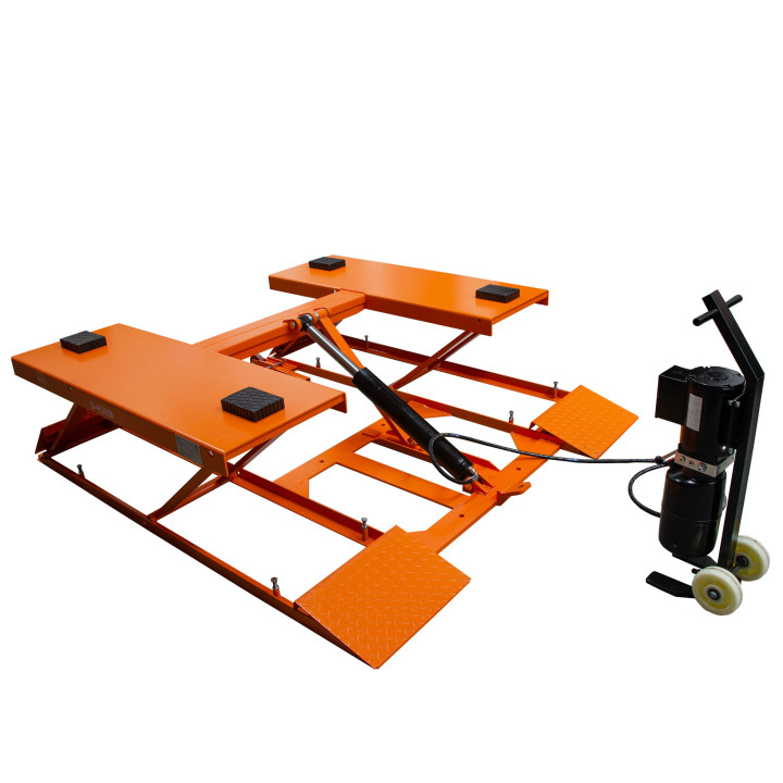 Nízkozdvižný nůžkový zvedák, 3t, 230V