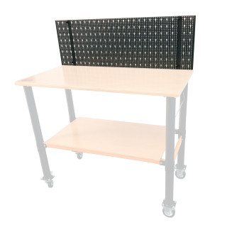 Perforovaný panel pro dílenské stoly WB1208 a WB1210