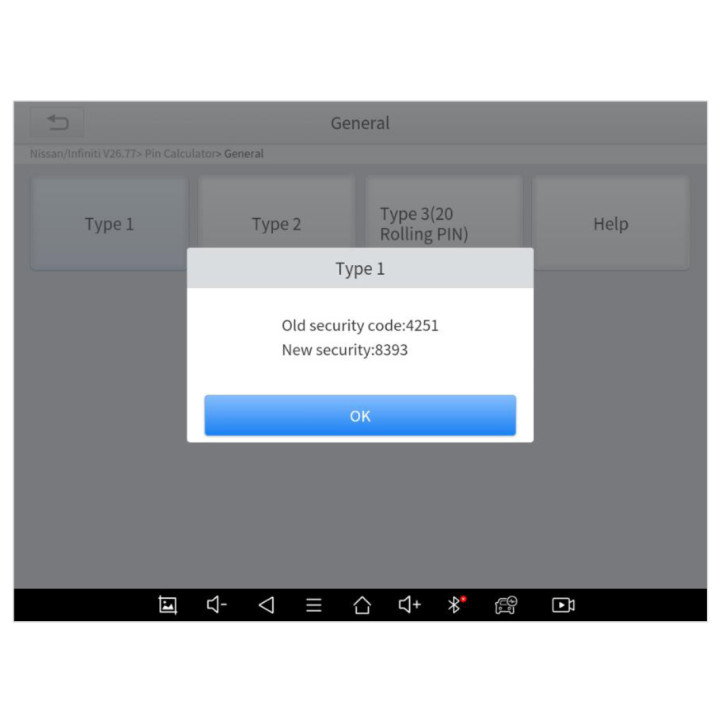 OBD 2 klíčový programovací tablet
