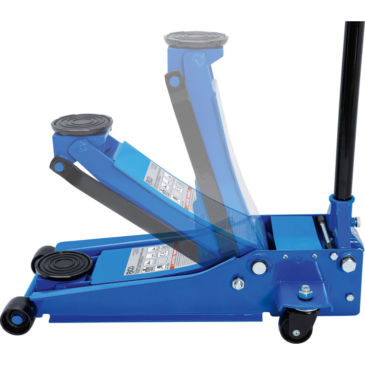 Hydraulický pojízdný zvedák, extra nízký profil, 2,5 t