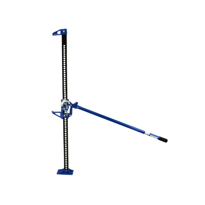 Hřebenový zvedák. Výška zdvihu 150 cm, 3T