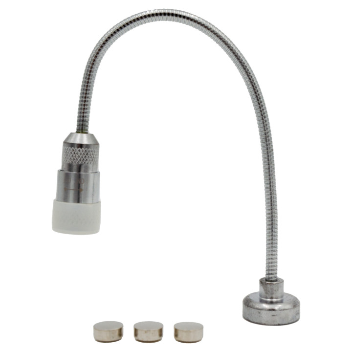 Flexibilní, magnetická lampa