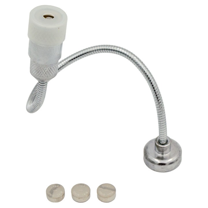 Flexibilní, magnetická lampa
