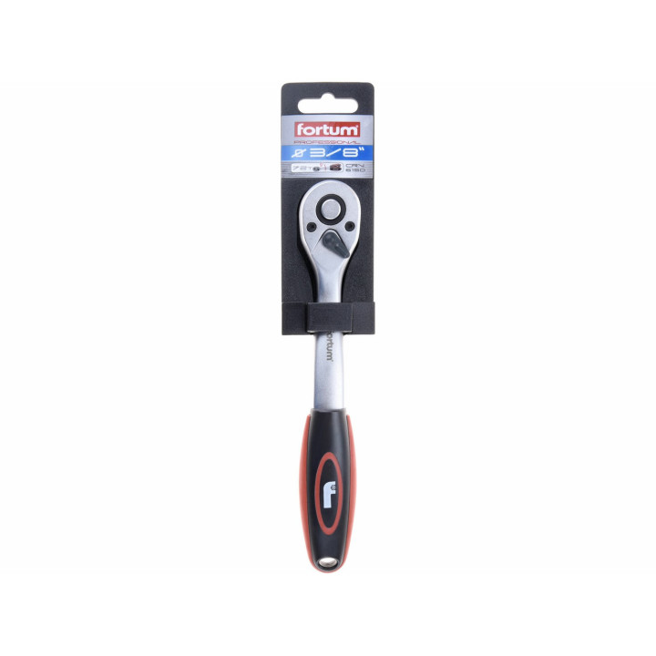 Ráčna Mechanic, 3/8”, CrV/S2, 193mm, Fortum