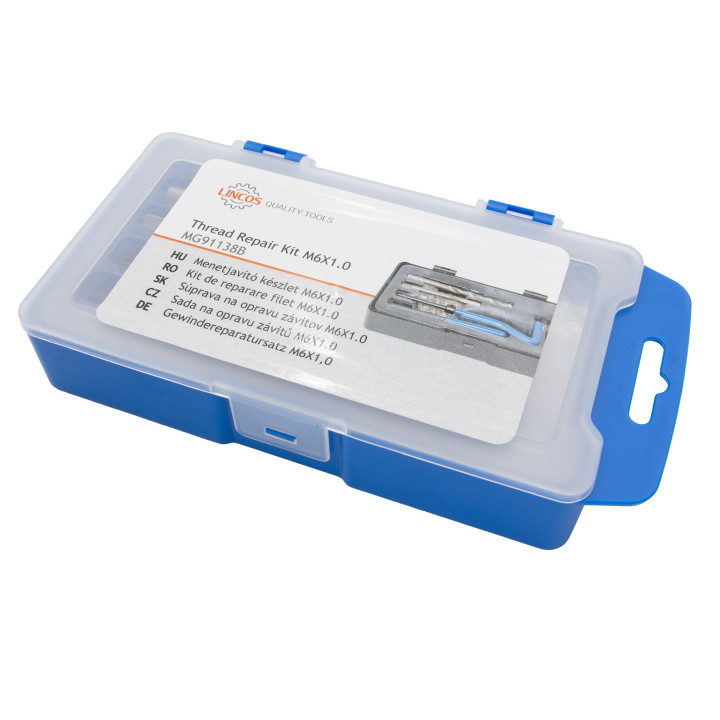Sada na opravu závitů M6X1.0, helicoil