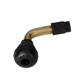 Zahnutý bezdušový ventil TR 70 pro motocykly - 11.5mm