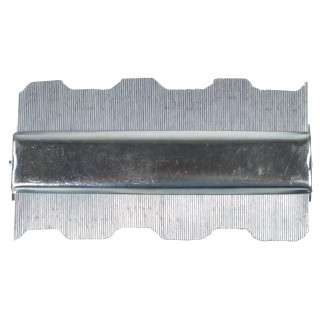 Profilové měřidlo, kovové, 125 mm