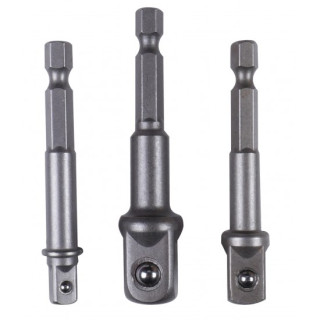 Sada adaptérů na nástrčné hlavice, 1/4", 3/8", 1/2"