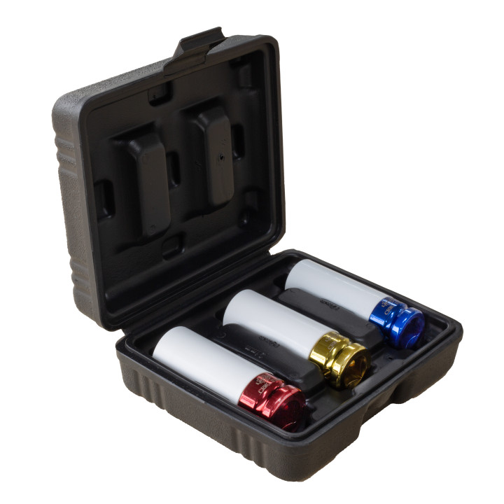 Sada nástrčných hlavic pro hliníková kola 17, 19, 21 mm, 1/2", 3 ks