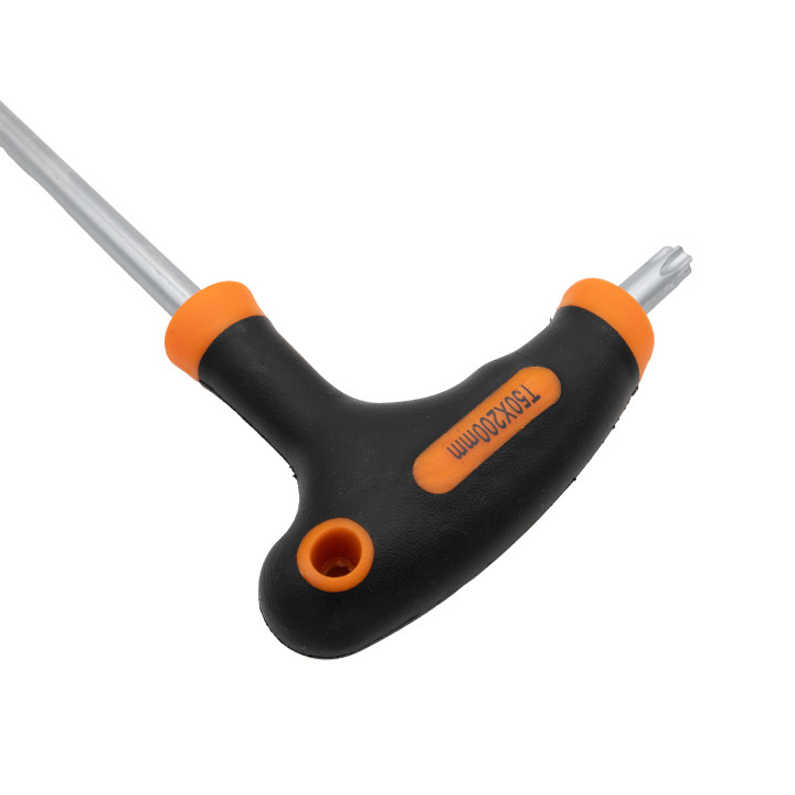 Torx klíče s T-rukojetí, 9ks, T10-T50