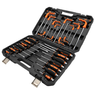 Prémium sada šroubováků, ploché, křížové, Torx, Imbus, 26ks