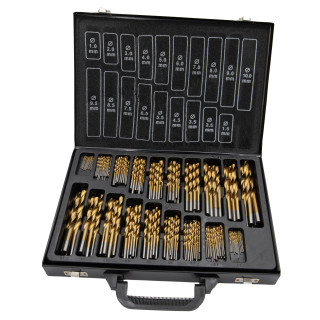 Sada metrických vrtáků, 1-10mm, 170ks