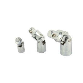 Sada univerzálních kloubů 1/2", 3/8", 1/4", 3ks