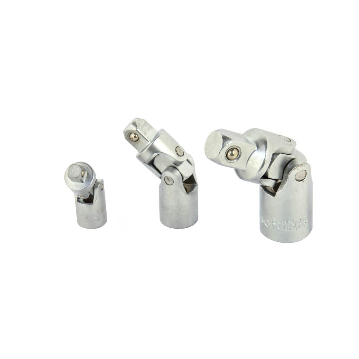 Sada univerzálních kloubů 1/2", 3/8", 1/4", 3ks