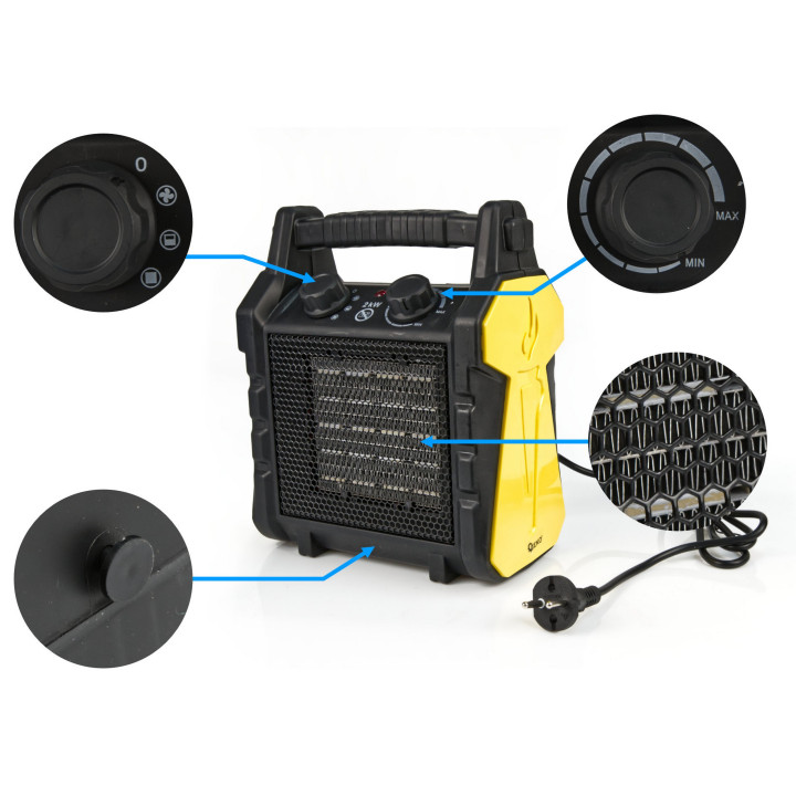 Elektrický keramický ohřívač 2KW