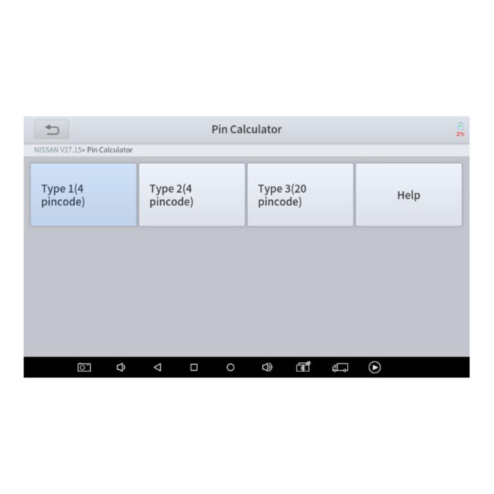OBD 2 klíčový programovací tablet