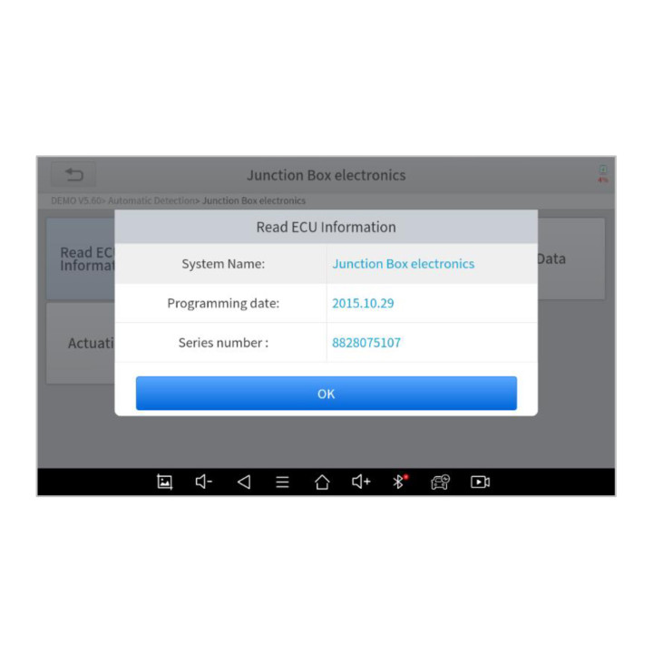 OBD 2 klíčový programovací tablet