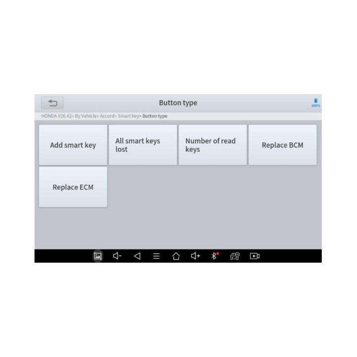 OBD 2 klíčový programovací tablet